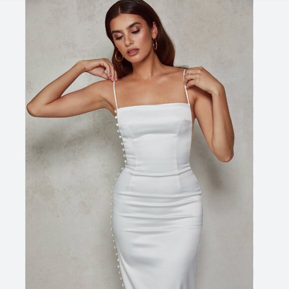Sarah Seven White Wedding Dress - Picture 1 of 7